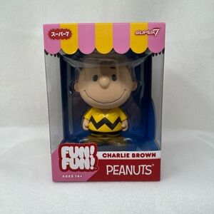 Peanuts Charlie Brown Figure - Yellow and Black
